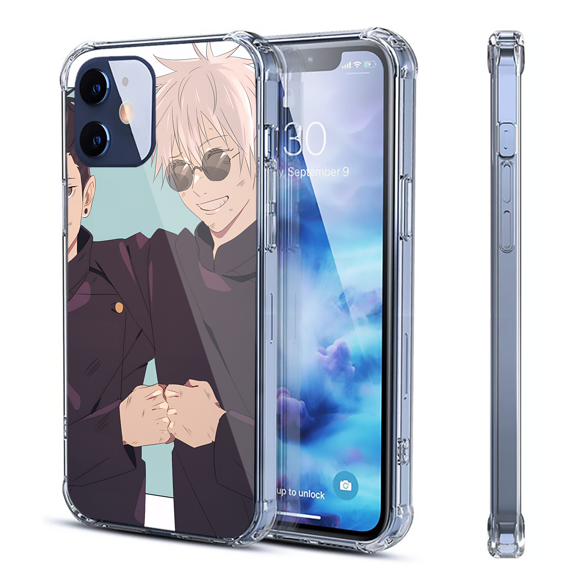 （画像用） SPY×FAMILY间谍家家酒 【iPhone 12シリーズ対応】透明スマホケース（クリアソフトケース）